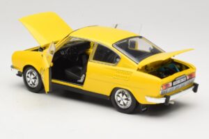 Skoda 110R Coupe Kollane Abrex 1:18 118ABS-707GK Metall - pilt 5/8