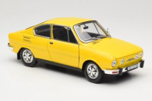Skoda 110R Coupe Kollane Abrex 1:18 118ABS-707GK Metall - pilt 6/8
