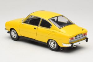 Skoda 110R Coupe Kollane Abrex 1:18 118ABS-707GK Metall - pilt 7/8