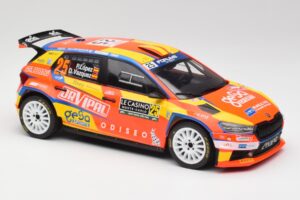 Skoda Fabia Rally2 #25 P. Lopez Rally Monte Carlo 2024 IXO 1:18 18RMC199 Metall - pilt 4/6