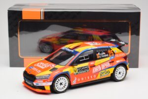 Skoda Fabia Rally2 #25 P. Lopez Rally Monte Carlo 2024 IXO 1:18 18RMC199 Metall - pilt 6/6