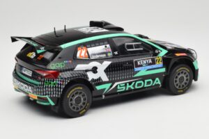 Skoda Fabia Rally2 #22 Toksport G. Greensmith / J. Andersson Safari Rally Kenya 2024 IXO 1:18 18RMC209 Metall - pilt 2/6