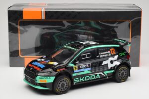 Skoda Fabia Rally2 #22 Toksport G. Greensmith / J. Andersson Safari Rally Kenya 2024 IXO 1:18 18RMC209 Metall - pilt 6/6
