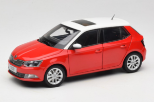 Skoda Fabia Mk3 Punane OEM 1:18 ZSF00004ROT Metall