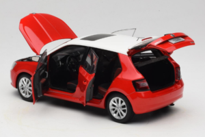 Skoda Fabia Mk3 Punane OEM 1:18 ZSF00004ROT Metall - pilt 5/8