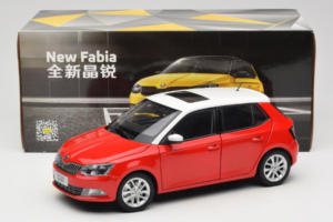 Skoda Fabia Mk3 Punane OEM 1:18 ZSF00004ROT Metall - pilt 8/8