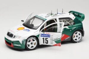 Skoda Fabia WRC #15 T. Gardemeister / P. Lukander WRC 1999 Solido 1:18 90457 Metall - pilt 2/8