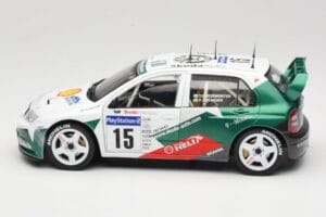 Skoda Fabia WRC #15 T. Gardemeister / P. Lukander WRC 1999 Solido 1:18 90457 Metall - pilt 4/8