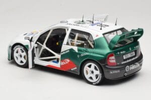 Skoda Fabia WRC #15 T. Gardemeister / P. Lukander WRC 1999 Solido 1:18 90457 Metall - pilt 5/8