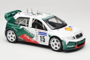 Skoda Fabia WRC #15 T. Gardemeister / P. Lukander WRC 1999 Solido 1:18 90457 Metall - pilt 6/8