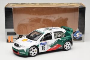 Skoda Fabia WRC #15 T. Gardemeister / P. Lukander WRC 1999 Solido 1:18 90457 Metall - pilt 8/8