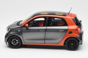 Smart Forfour W453 Lava Oranž Grafiit Hall Norev 1:18 B66960298 Metall - pilt 4/8