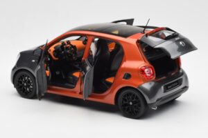 Smart Forfour W453 Lava Oranž Grafiit Hall Norev 1:18 B66960298 Metall - pilt 5/8