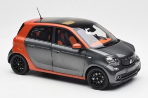 Smart Forfour W453 Lava Oranž Grafiit Hall Norev 1:18 B66960298 Metall - pilt 6/8
