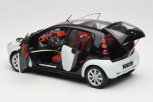 Smart Forfour Valge Kyosho 1:18 0019141V001C01Q00 Metall - pilt 5/8