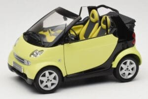 Smart Fortwo 450 Cabrio Kollane Minichamps 1:18 0012889V001C49Q00 Metall