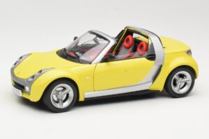 Smart Roadster 452 Kollane Bburago 1:18 34099-M2 Metall