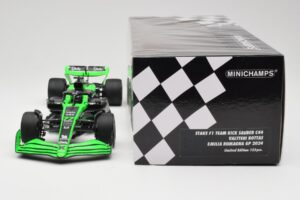 Stake F1 Team Kick Sauber C44 #77 V. Bottas Emilia Romagna GP 2024 Minichamps 1:18 117240177 Metall - pilt 3/7