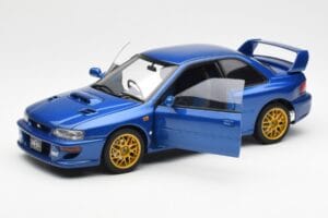 Subaru Impreza 22B Upgraded Version Sinine Kullatud Velgedega AUTOart 1:18 78602 Metall - pilt 2/8