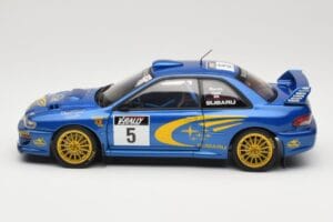 Subaru Impreza WRC #5 R. Burns / R. Reid Rally de France 1999 AUTOart 1:18 89993 Metall - pilt 4/8