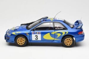Subaru Impreza WRC #3 C. McRae / N. Grist Safari Rally Winner 1997 AUTOart 1:18 89792 Metall - pilt 4/8