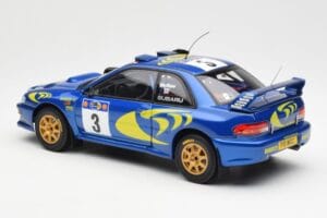 Subaru Impreza WRC #3 C. McRae / N. Grist Safari Rally Winner 1997 AUTOart 1:18 89792 Metall - pilt 7/8