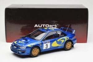 Subaru Impreza WRC #3 C. McRae / N. Grist Safari Rally Winner 1997 AUTOart 1:18 89792 Metall - pilt 8/8