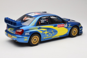 Subaru Impreza WRC S9 #7 P. Solberg / P. Mills Rally Great Britain 2003 Otto 1:12 G092 Vaik - pilt 2/6