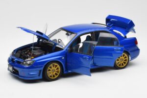 Subaru Impreza WRX STI GD Sinine AUTOart 1:18 78681 Metall - pilt 2/8