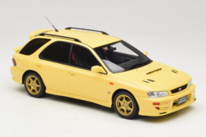 Subaru Impreza WRX STI Version VI Sport Wagon Cashmere Yellow Otto 1:18 OT1198 Metall - pilt 4/6