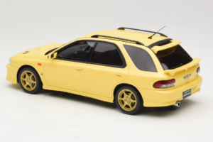 Subaru Impreza WRX STI Version VI Sport Wagon Cashmere Yellow Otto 1:18 OT1198 Metall - pilt 5/6
