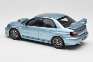 Subaru Impreza WRX STi WR1 GD P. Solberg Edition Ice Blue Metallic Otto 1:18 OT1114 Vaik - pilt 5/6