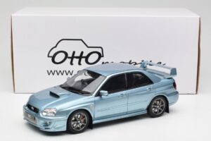 Subaru Impreza WRX STi WR1 GD P. Solberg Edition Ice Blue Metallic Otto 1:18 OT1114 Vaik - pilt 6/6