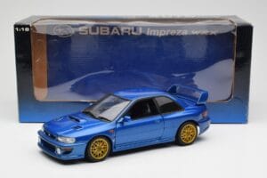 Subaru Impreza WRX Type R Sinine AUTOart 1:18 78612 Metall - pilt 8/8