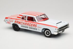 Dodge 330 Super Stock Ramchargers NHRA 1964 Highway 61 1:18 50044 Metall - pilt 6/8