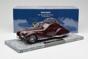 Talbot-Lago T150-C-SS Coupe Mullin Museum Minichamps 1:18 107117120 Metall - pilt 6/6