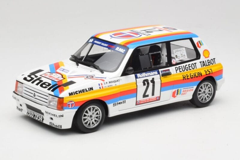 Talbot Samba Rallye Group B #12 J-P. Bouquet Tour de Corse 1985 Otto 1:18 OT1116 Vaik
