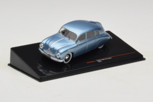 Tatra T600 Tatraplan Sinine IXO 1:43 CLC594N Metall - pilt 2/4