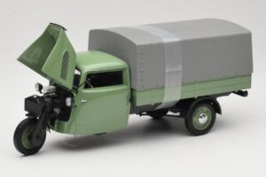 Tempo Dreirad Canvas Roheline Minichamps 1:18 180099020 Metall - pilt 2/8