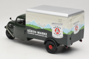 Tempo Hanseat Kastenwagen Baren Marken Minichamps 1:18 150099045 Metall - pilt 5/6