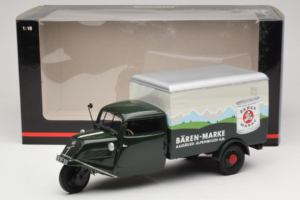 Tempo Hanseat Kastenwagen Baren Marken Minichamps 1:18 150099045 Metall - pilt 6/6