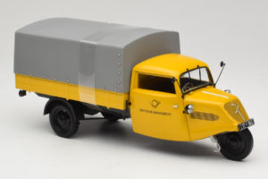 Tempo Hanseat Kastenwagen Deutsche Post Minichamps 1:18 TEMPO001 Metall - pilt 4/6