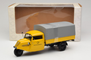 Tempo Hanseat Kastenwagen Deutsche Post Minichamps 1:18 TEMPO001 Metall - pilt 6/6