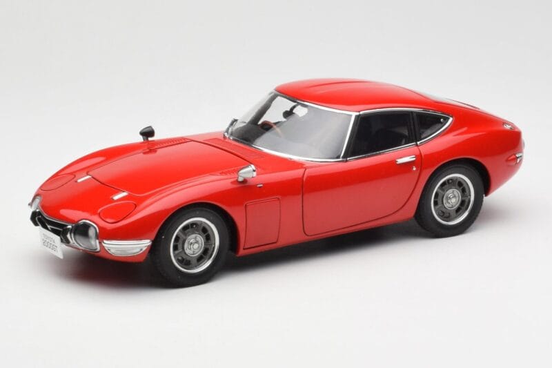 Toyota 2000 GT Punane AUTOart 1:18 78741 Metall