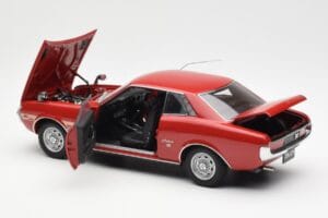 Toyota Celica 1600 GT TA22 Punane AUTOart 1:18 78783 Metall - pilt 5/8