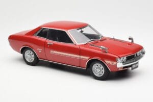 Toyota Celica 1600 GT TA22 Punane AUTOart 1:18 78783 Metall - pilt 6/8