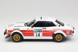 Toyota Celica 2000 GT RA21 #14 P-I. Walfridson RAC Rally 1977 IXO 1:18 18RMC189B Metall - pilt 3/6