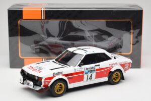 Toyota Celica 2000 GT RA21 #14 P-I. Walfridson RAC Rally 1977 IXO 1:18 18RMC189B Metall - pilt 6/6