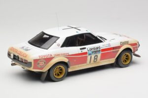 Toyota Celica 2000 GT RA21 #18 J-L. Therier RAC Rally 1977 IXO 1:18 18RMC189C Metall - pilt 2/6