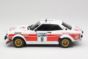 Toyota Celica 2000 GT RA21 #8 H. Mikkola / A. Hertz RAC Rally 1977 IXO 1:18 18RMC189A Metall - pilt 3/6